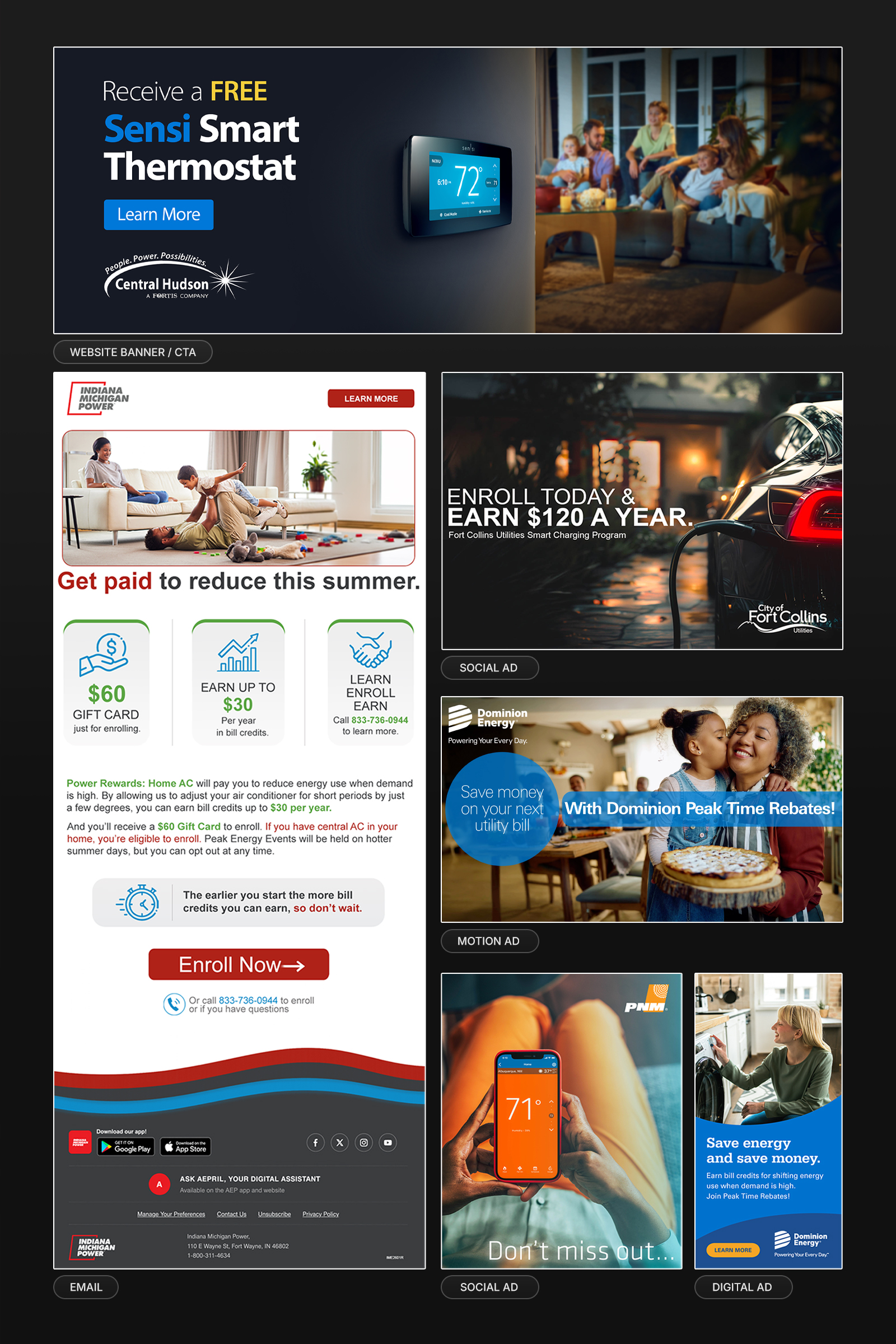 Itron Enterprise Campaign Creative Direction